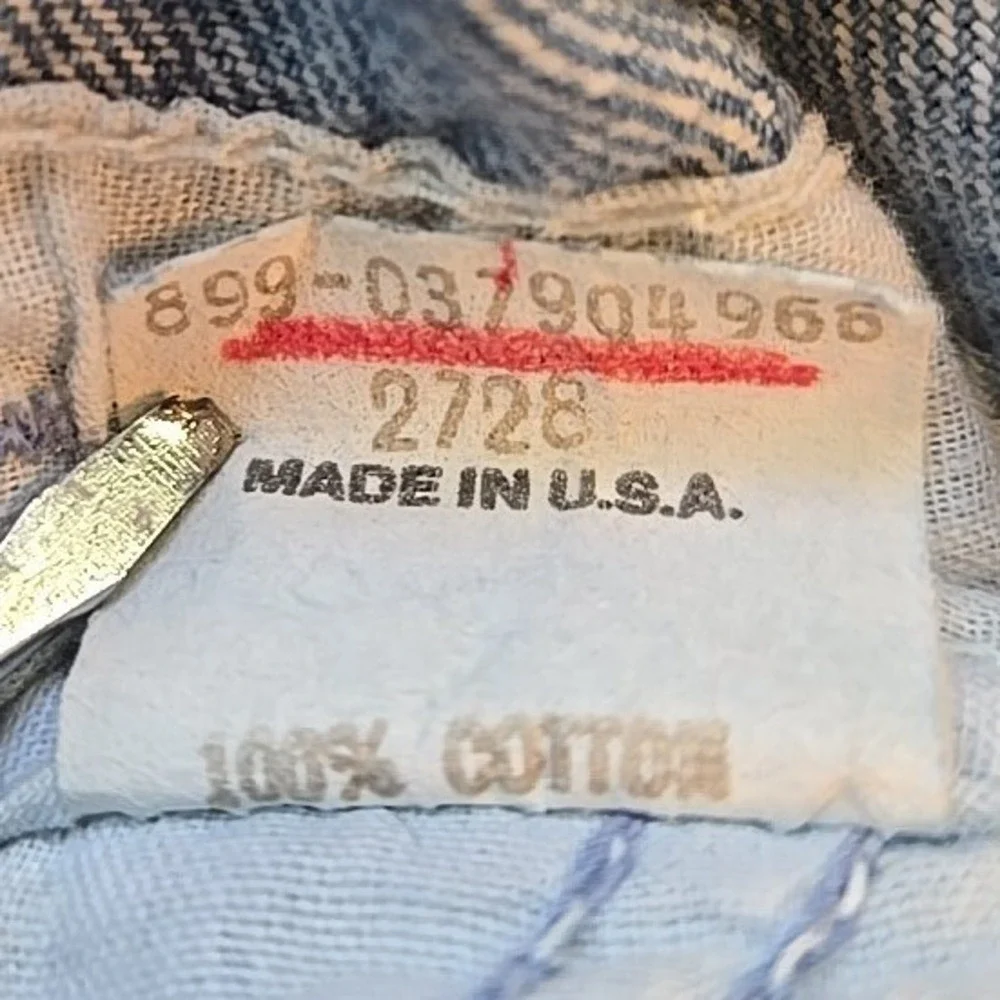 VTG OshKosh Vestbak Overalls Kids 4T USA Genuine Denim Triangle Patch 1990s USA‎